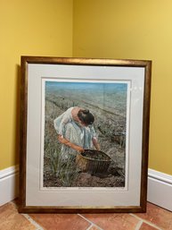 Hand Watercolored, The Onion Field, R. Doyle, Signed & Numbered