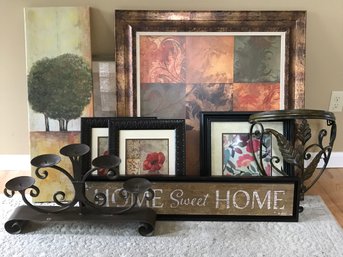 Large Decorative Wall Art Pieces And More!