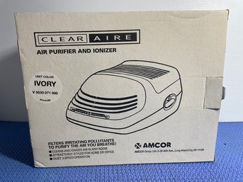 Amcor Clear Aire - Air Purifier * New In Box