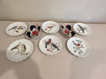 Antique French Limoges & Ilmenau Germany Porcelain Dishes