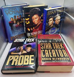 Lot 3 Of Star Trek Hardcovers