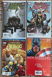 Marvel Comics The New Avengers Lot Of 4 Including First Ronin