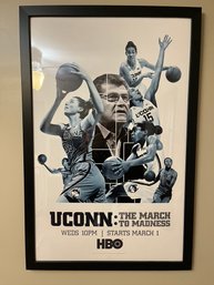 UCONN March Madness Poster