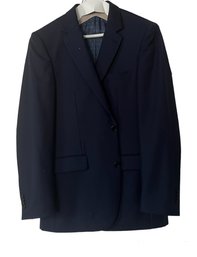 Joe By Joseph Aboud Custom Blue Wool Suite, Size 40R