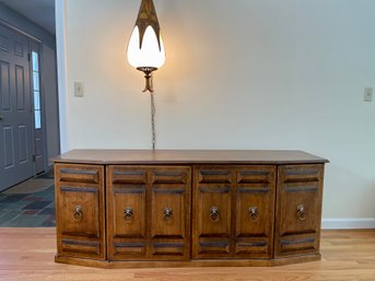 A Vintage Solid Wood Console/Buffet
