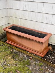 Large Clay Rectangular Jardiniere Planter Box