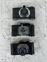 Lot Of 3 Vintage Argus 35mm Cameras