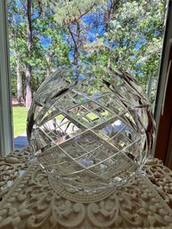 Stunning Crystal Center Table Rose Bowl