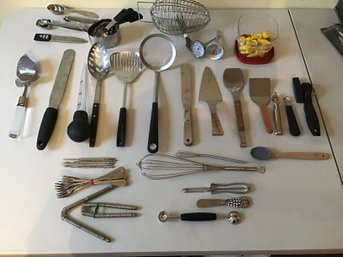 Cooking And Baking Utensil Lot -