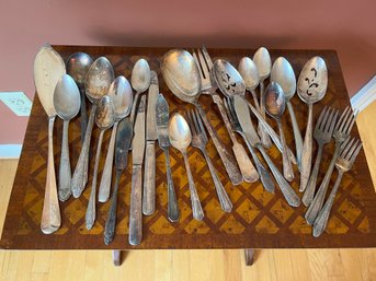 Assorted Silverplate Utensils