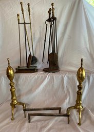 Fireplace Tools And Andirons - 18x8x20