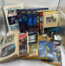 Lot 1 Of Star Trek Fan Books - Klingon, Making Of Star Trek, Short Stories, & More!
