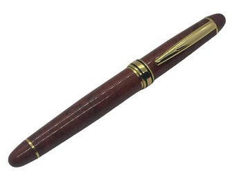 Vintage Hauser Cinnabar Capped Ballpoint Pen (I)