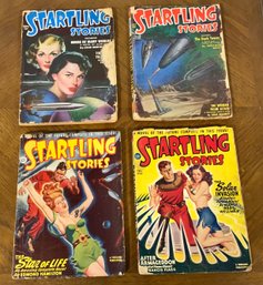 4 Antique Startling Stories ~ January 1947, Fall 1946, July & September 1951~