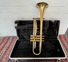 RMC Martin Indiana Trumpet With Vincent Bach 7C Mouthpiece And Hard Case.