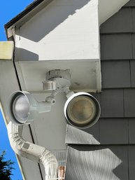 2 Exterior Flood Lights