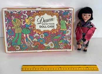 1971 Dawn And Her Friends Doll Case