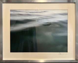 Framed Signed  Photograph - Water