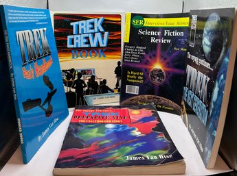 Lot Of 5 Star Trek Books