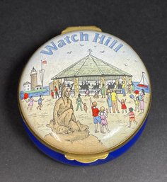 Battersea Enamel Watch Hill Patch Box