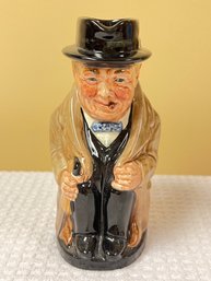 Winston Churchill Meets Royal Doulton, Made In England, With His Stogie!