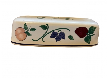 Princess House - Orchard Medley - Butter Dish