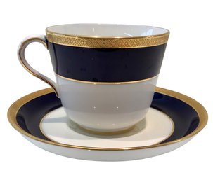 Cauldon England Oversize Cup And Saucer