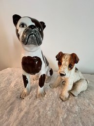 Bulldog And Terrier, With Attitude And Style!