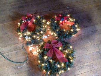 Christmas Wreaths Set Of 3