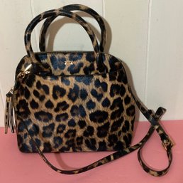 XIIX Leopard Fun Handbag, Tassel