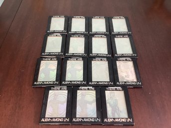 Limited Edition Holographic Alien Trading Cards There Are Aliens Among Us 15 Packs