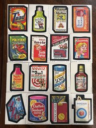 1980 Topps Wacky Cards     16 Card Lot    All Cards In Picture  They Are All In Excellent Condition