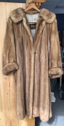 3/4 Length Custom Made Mink Coat From B. Altman & Co.