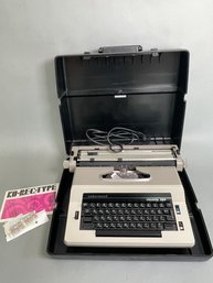 An Underwood Electric Portable Typewriter