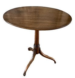 Kittinger Furniture Company Tilt Top Walnut Oval Table