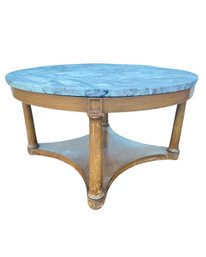 Midcentury Italian Marble Coffee Table -