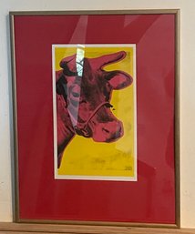 Framed Warhol Poster Print