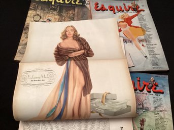 Esquire The Magazine For Men All 1948 Issues Plus January 1949