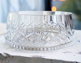 A Vintage Crystal Fruit Bowl