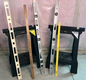 STANLEY Sawhorses, Large Levels And More!
