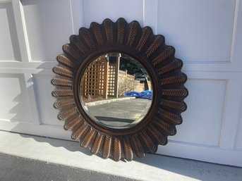 Decorative Tin Circular Mirror