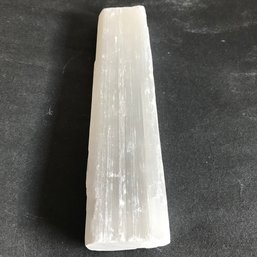 Selenite Log, 10 1/2 Inch Long, 2 1/2 Inch W