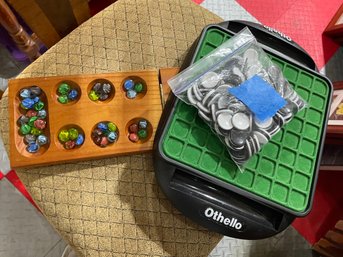 Othello Board Game And Mancala Board Game