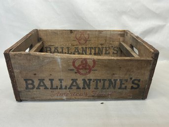 Early P.Ballantine Beer Crate