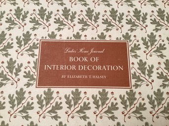 1954 Ladies Home Journal Book Of Interior Decoration Elizabeth Halsey MCM Midcentury