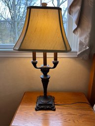 Pair Of Metal Table Lamps