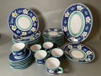 A Lovely Floral Plateware Set