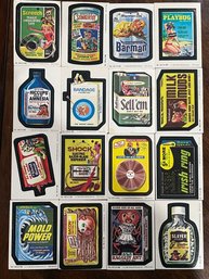 1980 Topps Wacky Cards     16 Card Lot    All Cards In Picture  They Are All In Excellent Condition