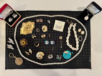 Generous Costume Jewelry Lot