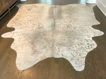 Stunning Brazilian Cowhide Area Rug